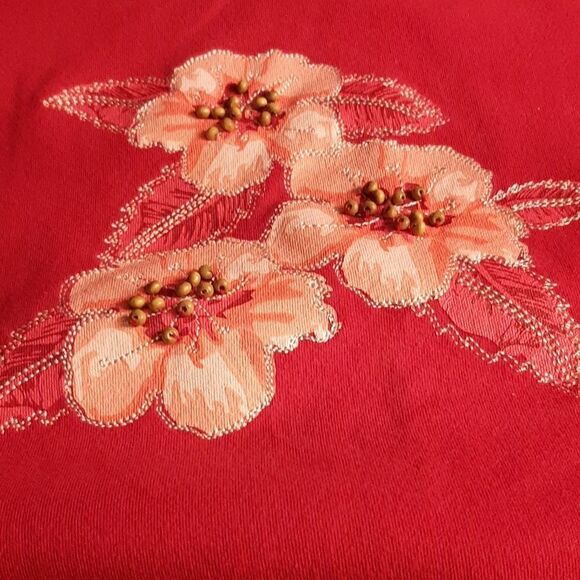 Croft & Barrow Red top - Picture 7 of 9